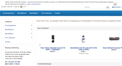 Desktop Screenshot of druckertankshop.de